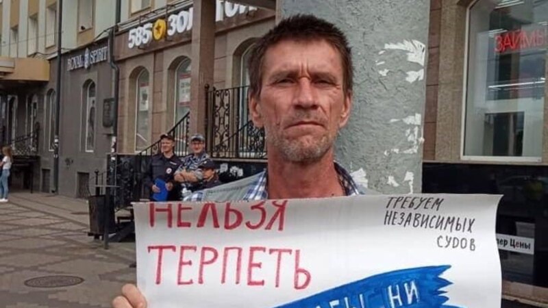 В Калининграде активист получил год колонии по дадинской статье